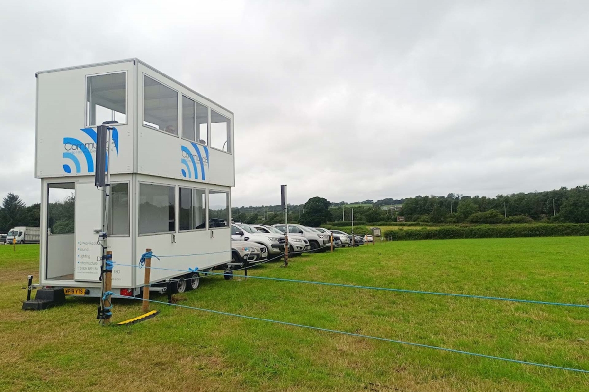 Double Decker Commentary Box and Equestrian Event Sound Systems - South Wales