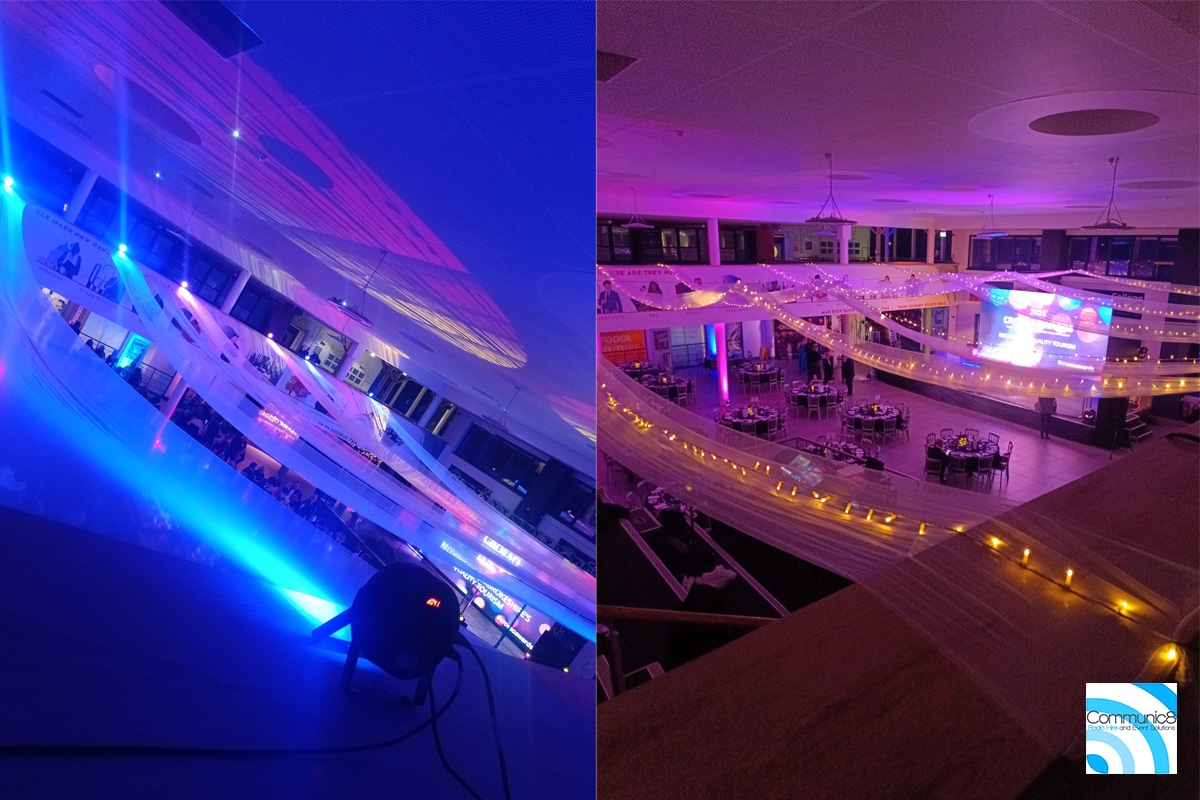 Stage Award Show Lighting Technical Production Company West Wales