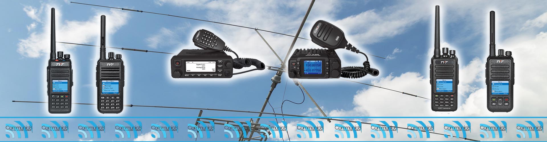 TYT Two Way Radios for Radio Amateurs