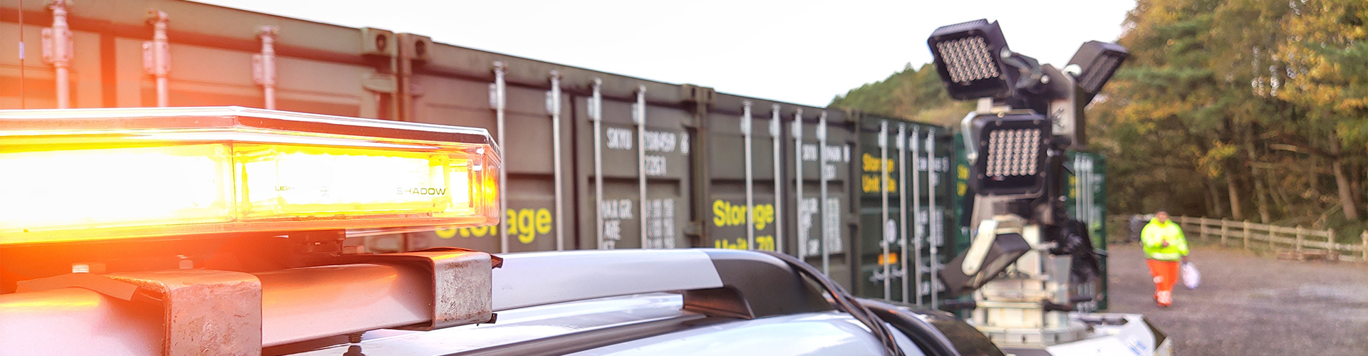 LED Road Towable Tower Lights for Events and Construction sites in West Wales