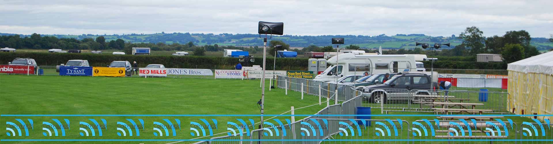 Outdoor Loudspeaker Tannoy Speaker Hire South and Mid Wales