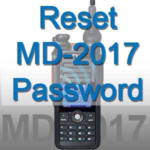 how to bypass TYT MD-2017 Power On Password