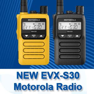 Motorola Solutions NEW EVX-S30 to replace EVX-S24