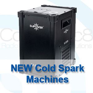 NEW Cold Spark Machines to Hire