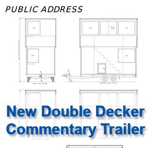 New Double Decker Commentary Box to Hire 