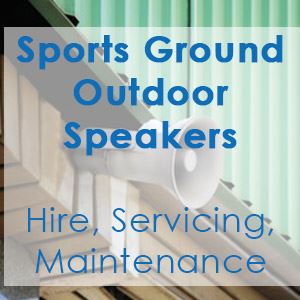 Sports Ground Public Address Speaker Systems