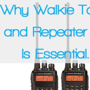 Walkie Talkies and Repeater Hire Is Essential For Your Event. Find out why